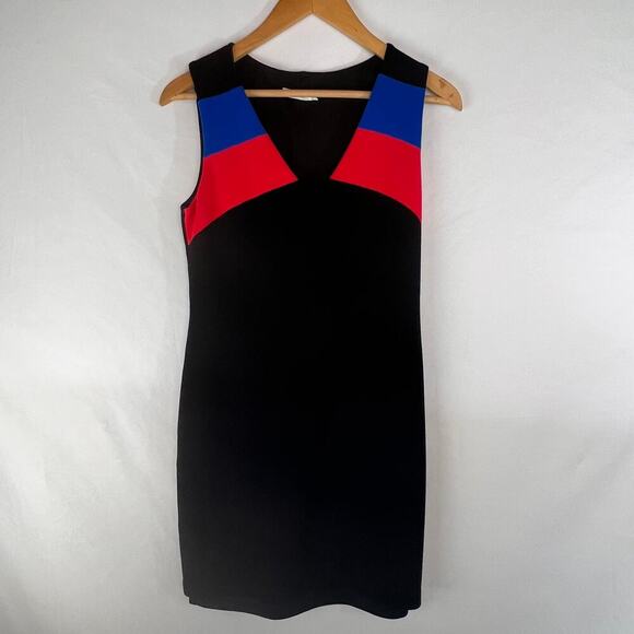 Bailey 44 Women's Ring Toss Dress Size Small with Color-Block Shoulders - Picture 1 of 6
